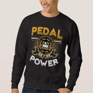 Pedal Power Anti Ebike Fahrrad Rad Sweatshirt