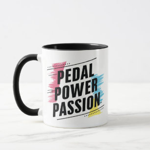 Pedal Power Passion, Fahrrad-Tasse Tasse