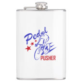 Pedal Pusher Flachmann (Vorderseite)