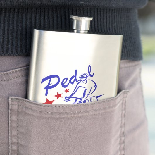 Pedal Pusher Flachmann (Beispiel)