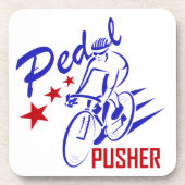 Pedal Pusher Getränkeuntersetzer (Vorderseite)