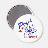 Pedal Pusher Magnet (Vorderseite/Rückseite)