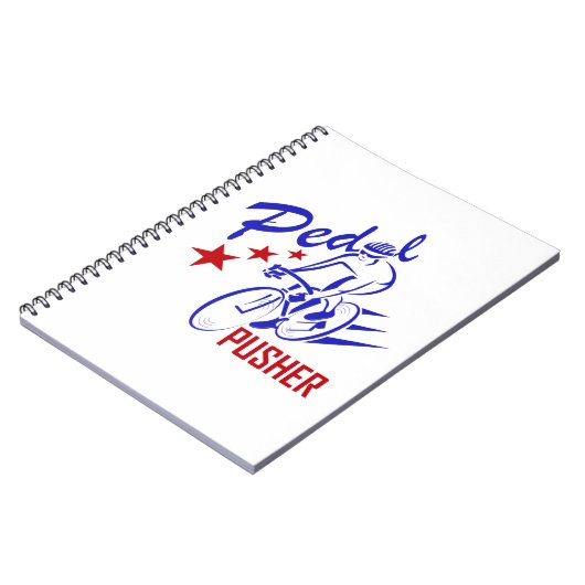 Pedal Pusher Notizblock (Linke Seite)