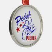 Pedal Pusher Ornament Aus Metall (Rechts)