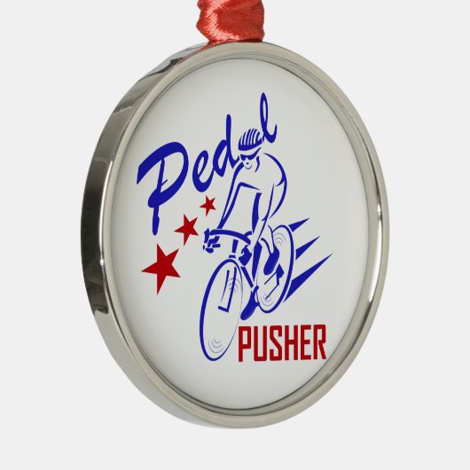 Pedal Pusher Ornament Aus Metall (Rechts)