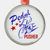 Pedal Pusher Ornament Aus Metall (Vorne)
