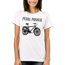 Pedal-Schieberfahrrad-T - Shirt