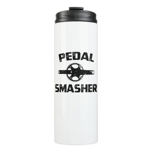 Pedal Smasher Thermosbecher (Vorderseite)