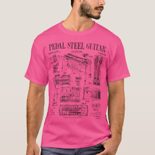 Pedal Steel Guitar Player Gitarrist Funny Vintag T-Shirt
