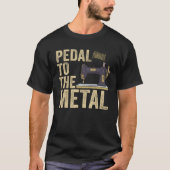Pedal To The Metal Quilting Women Men  Sewing Mach T-Shirt (Vorderseite)