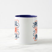 Pedal Your Path, Fahrrad Tasse (Zentrum)