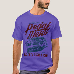 Pedal zum Metallfahrrad T-Shirt