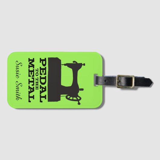 Pedal zum Metallpersonalisierten Gepäck-Umbau Gepäckanhänger (Vorderseite (Horizontal))