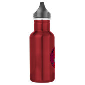 PedalChopper Logo-Rot Trinkflasche (Links)