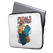 Pedals addiction laptopschutzhülle (Vorderseite Links)