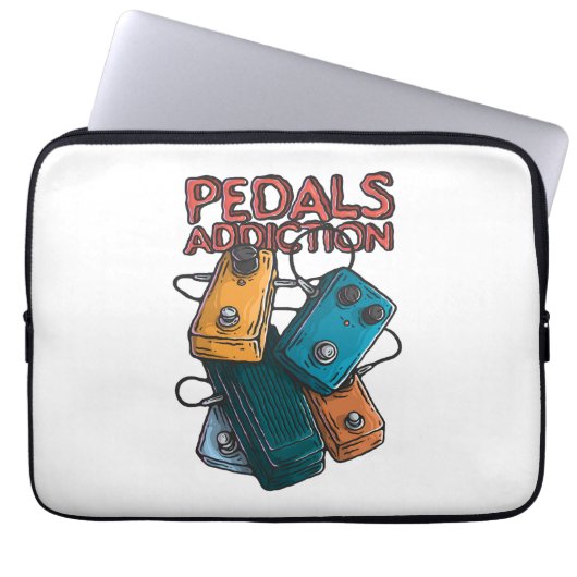 Pedals addiction laptopschutzhülle (Vorderseite)