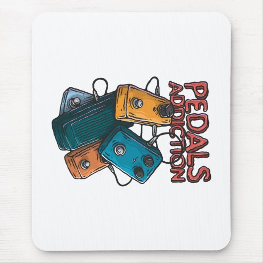 Pedals addiction mousepad (Vorne)