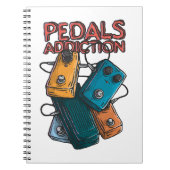 Pedals addiction notizblock (Vorderseite)
