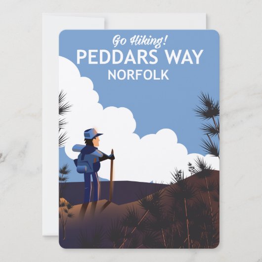Peddars Way Norfolk Wanderposter (Vorderseite)