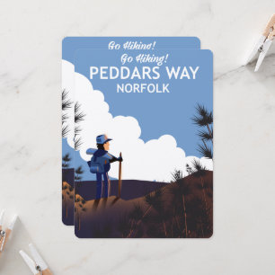 Peddars Way Norfolk Wanderposter