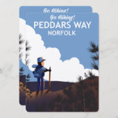Peddars Way Norfolk Wanderposter (Vorne/Hinten)