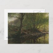 Peder Monsted - Clear Bach Postkarte (Vorne/Hinten)