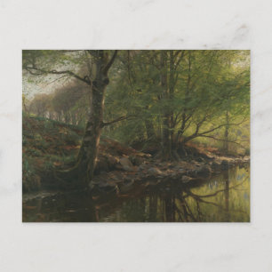 Peder Monsted - Clear Bach Postkarte