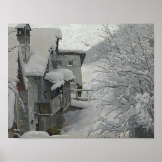 Peder Monsted - Ponte-Campovasto Poster (Vorne)