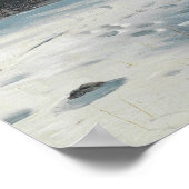 Peder Monsted - Sonniger Wintertag Poster (Ecke)