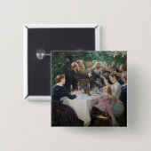 Peder Severin Kroyer - Angesagt, Angesagt, Hurrah! Button (Vorne & Hinten)