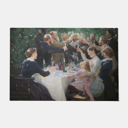 Peder Severin Kroyer - Angesagt, Angesagt, Hurrah! Fußmatte (Vorderseite)