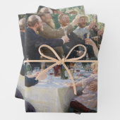 Peder Severin Kroyer - Angesagt, Angesagt, Hurrah Geschenkpapier Set (Beispiel)