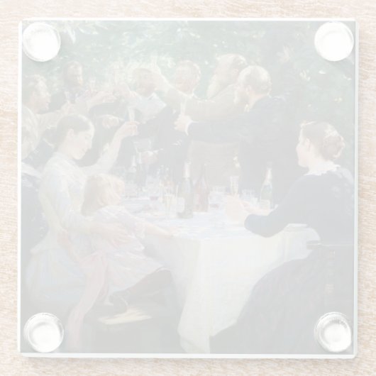 Peder Severin Kroyer - Angesagt, Angesagt, Hurrah! Glasuntersetzer (Rückseite)