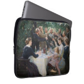 Peder Severin Kroyer - Angesagt, Angesagt, Hurrah! Laptopschutzhülle (Vorne Rechts)