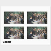 Peder Severin Kroyer - Angesagt, Angesagt, Hurrah! Rechteckiger Aufkleber (Blatt)