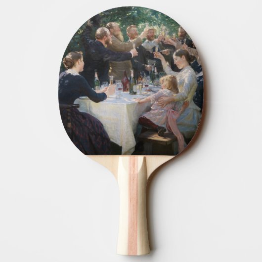 Peder Severin Kroyer - Angesagt, Angesagt, Hurrah! Tischtennis Schläger (Rückseite)