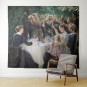 Peder Severin Kroyer - Angesagt, Angesagt, Hurrah! Wandteppich (Beispiel (Horizontal))