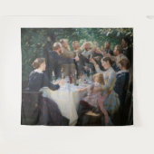 Peder Severin Kroyer - Angesagt, Angesagt, Hurrah! Wandteppich (Vorderseite (Horizontal))