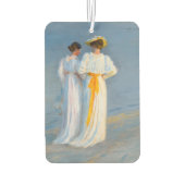 Peder Severin Kroyer - Anna Ancher & Marie Kroyer Autolufterfrischer (Rückseite)