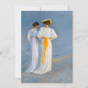 Peder Severin Kroyer - Anna Ancher & Marie Kroyer Dankeskarte
