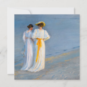 Peder Severin Kroyer - Anna Ancher & Marie Kroyer Einladung