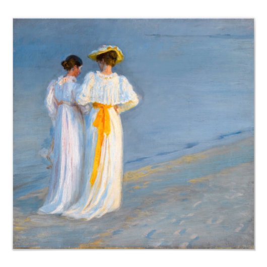 Peder Severin Kroyer - Anna Ancher & Marie Kroyer Fotodruck (Vorne)