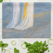 Peder Severin Kroyer - Anna Ancher & Marie Kroyer Geschirrtuch (Gefaltet)