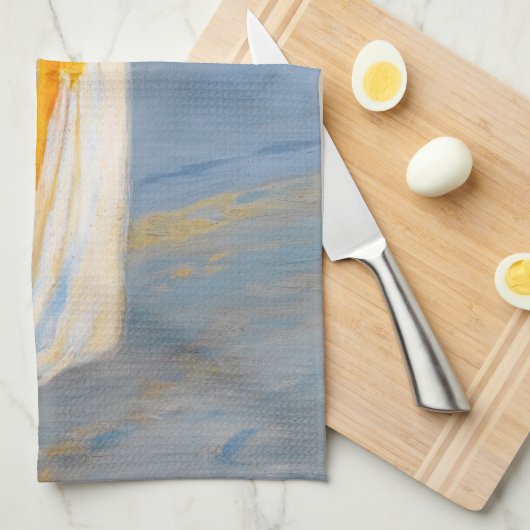 Peder Severin Kroyer - Anna Ancher & Marie Kroyer Geschirrtuch (Viertel Falte)