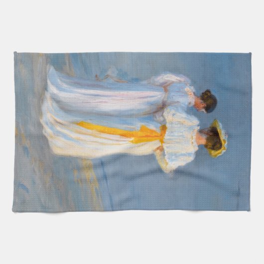 Peder Severin Kroyer - Anna Ancher & Marie Kroyer Geschirrtuch (Horizontal)
