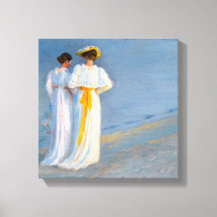 Peder Severin Kroyer - Anna Ancher & Marie Kroyer Leinwanddruck