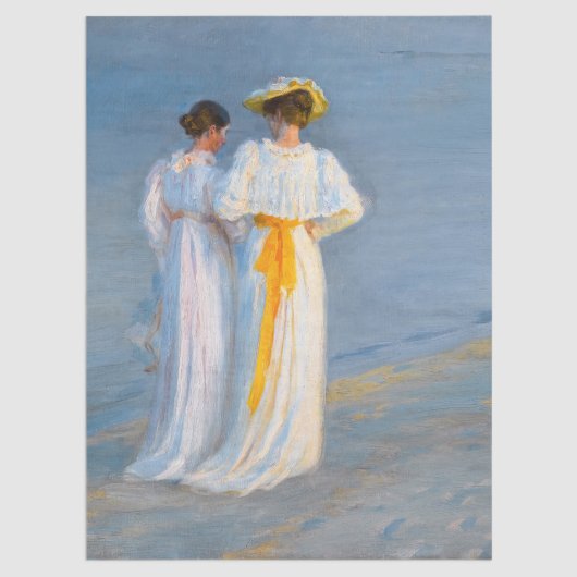 Peder Severin Kroyer - Anna Ancher & Marie Kroyer Seidenpapier