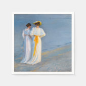 Peder Severin Kroyer - Anna Ancher & Marie Kroyer Serviette (Vorderseite)