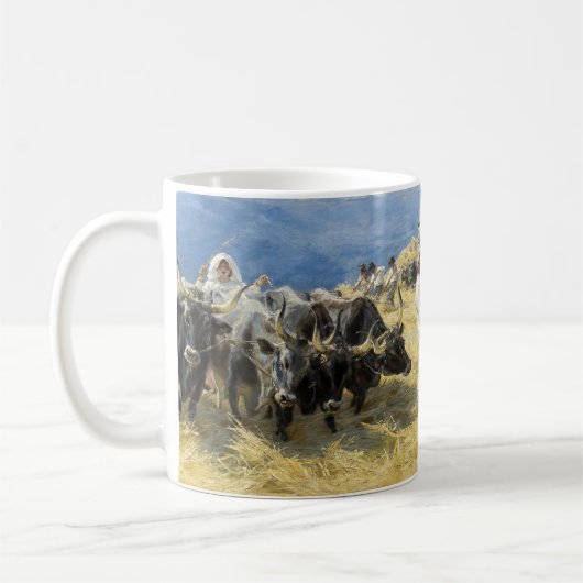 Peder Severin Kroyer - Bedrohung in den Abruzzen Kaffeetasse (Links)