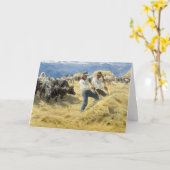 Peder Severin Kroyer - Bedrohung in den Abruzzen Karte (Gelbe Blume)